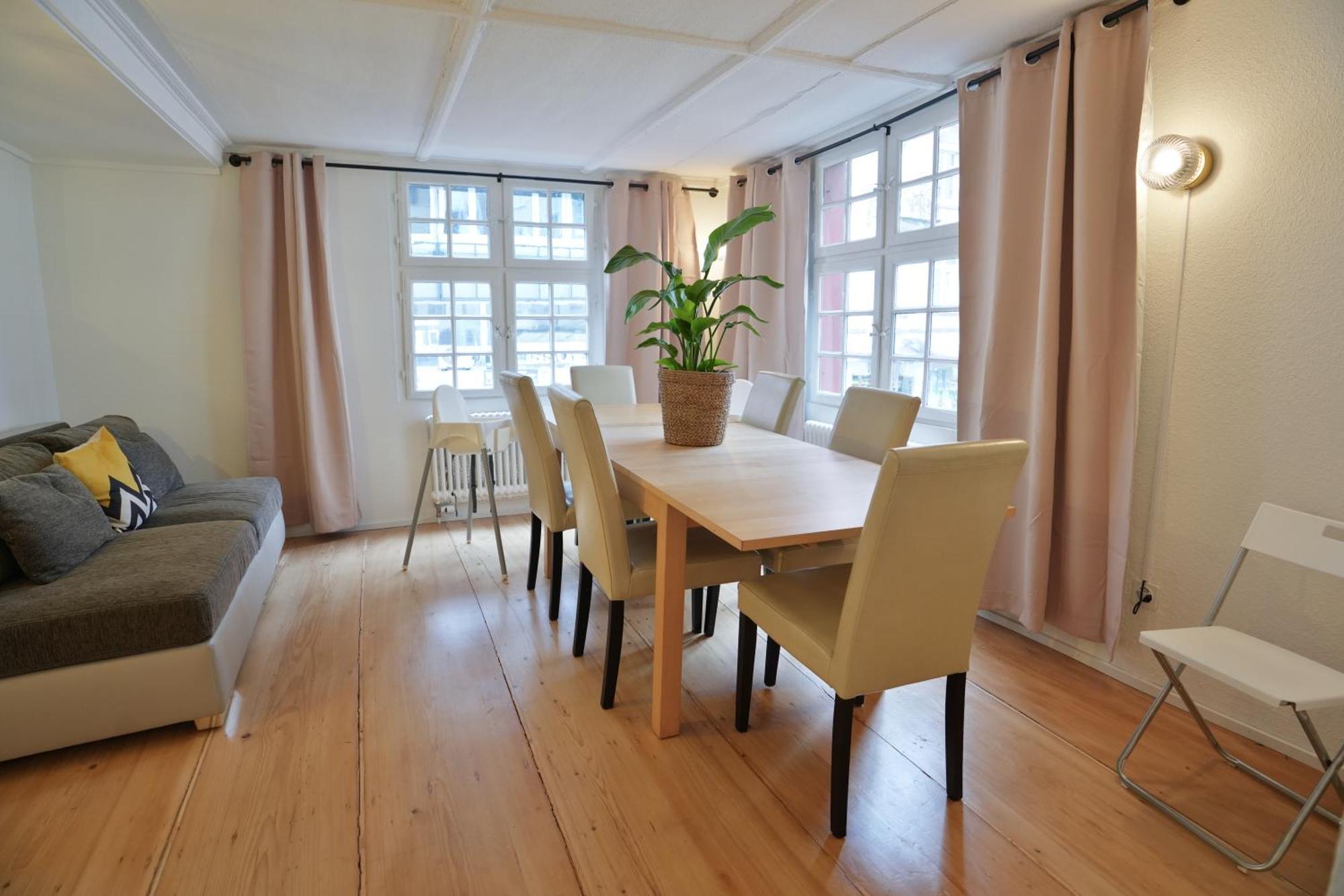 Cozy City Center, 4 Bedroom- 120Sq, 5Min Walk To Main Station Basel Exterior photo